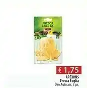 Acqua & Sapone Arexons Fresca Foglia Deo Auto offerta