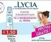 Acqua & Sapone Lycia Deo Spray 150 Ml offerta