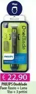 Acqua & Sapone Philips Norelco OneBlade 1 Lama Per Il Viso, 1 Lama Per Il Corpo Kit Face + Body offerta