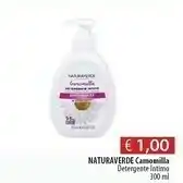 Acqua & Sapone Naturaverde Camomilla offerta