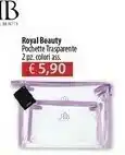 Acqua & Sapone Royal Beauty Pochette Trasparente offerta