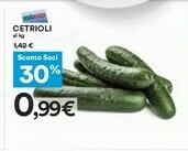 Coop Cetrioli offerta