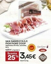 Coop San daniele Prosciutto San Daniele offerta