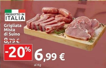 Carrefour Market Grigliata Mista Di Suino offerta