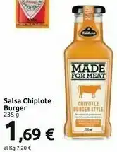 Carrefour Market Salsa Chiplote Burger offerta