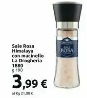 Carrefour Market La drogheria 1880 Sale Rose Himalaya Con Macinello offerta