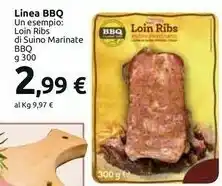 Carrefour Market Linea Bbq Loin Ribs Di Suino Marinate Bbq offerta