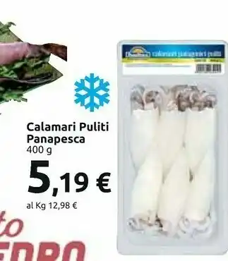Carrefour Market Panapesca Calamari Puliti offerta