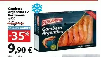 Carrefour Market Pescanova Gambero Argentino L2 offerta