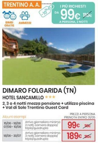 Dimaro Folgarida (TN) Hotel Sancamillo