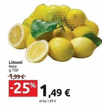 Carrefour Market Limoni offerta