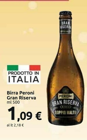 Carrefour Market Peroni Gran Riserva Birra Bianca 500 G(ml) offerta