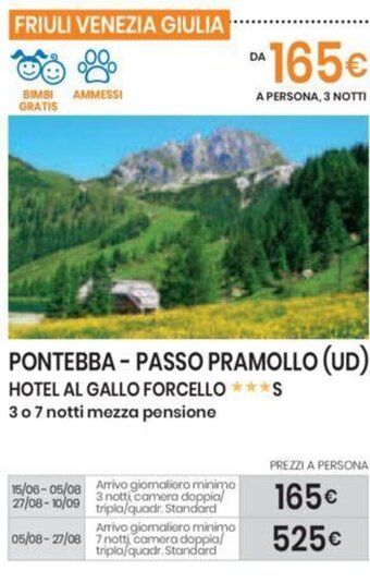 Pontebba - Passo Pramollo (UD) Hotel al Gallo Forcello