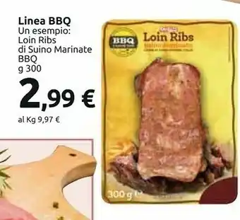 Carrefour Market BBQ Loin Ribs Di Suino Marinate 300 G offerta