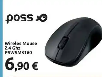 Carrefour Poss Wireles Mouse 2.3 Ghz offerta