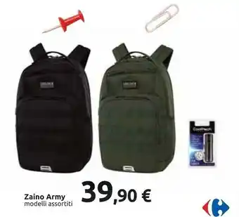 Carrefour Zaino Army offerta