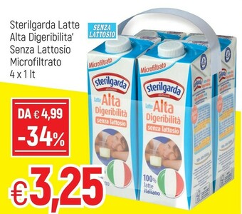 Famila Sterilgarda Latte Microfiltrato Scremato UHT 1000 G(ml) offerta