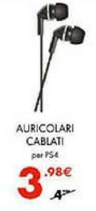 Auricolari Cablati