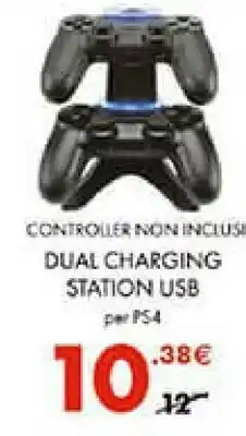 Gamestop Dual Charging Station Usb offerta