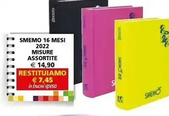 Il Gigante Smemo 16 Mesi 2022 offerta