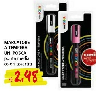 Marcatore A Tempera Uni Posca
