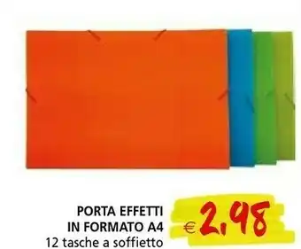 Il Gigante Porta Effetti In Formato A4 offerta
