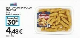 Coop Martini Bastoncini Di Pollo offerta