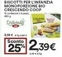 Coop Coop - Biscotti Per L'Infanzia Biologici Crescendo 480 G(ml) offerta