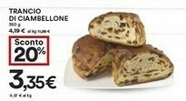 Coop Trancio Di Ciambellone offerta