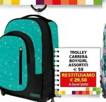 Il Gigante Carrera Trolley /girl offerta