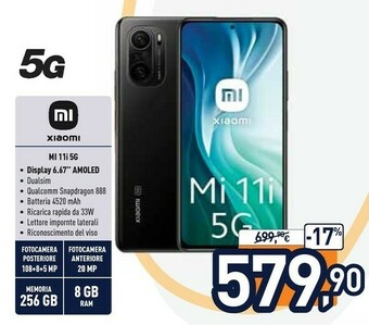 Unieuro Xiaomi Mi 11i 5G offerta