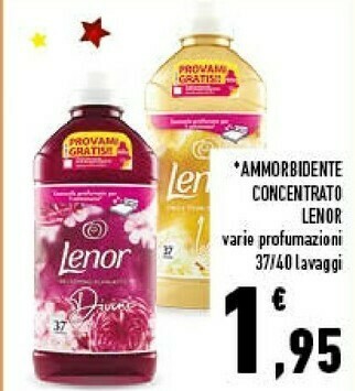 Conad City Lenor Ammorbidente Concentrato offerta
