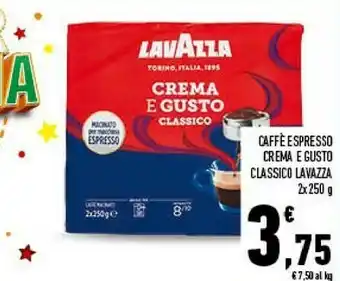 Lavazza Caffe Espresso Crema E Gusto Classico