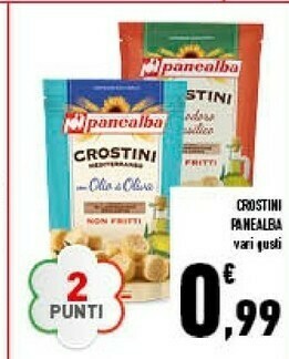 Conad Panealba Crostini offerta