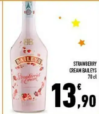 Conad Baileys Strawberry Cream 70 Cl offerta