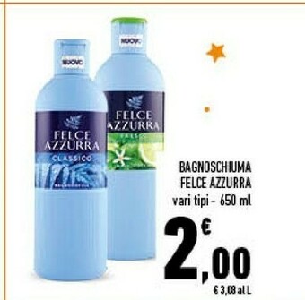 Conad Felce Azzurra Bagnoschiuma offerta