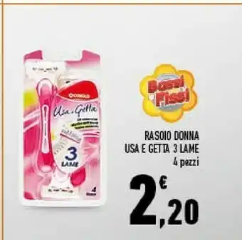 Conad Conad Rasoio Donna Usa E Getta 3 Lame offerta