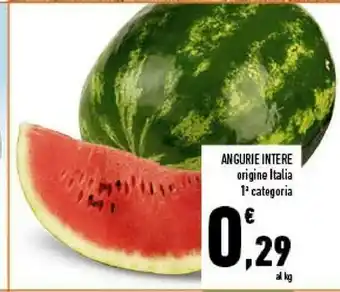 Conad Angurie Intere offerta
