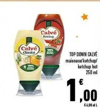 Conad Calvè Top Down Ketchup offerta