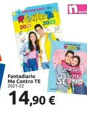 Carrefour Fantadiario Me Contro Te offerta