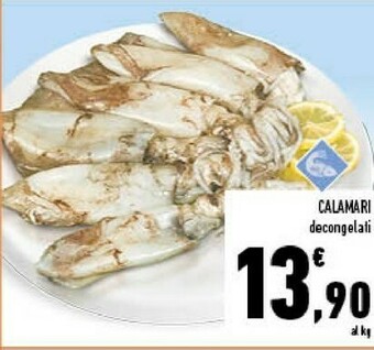Conad Calamari Decongelati offerta