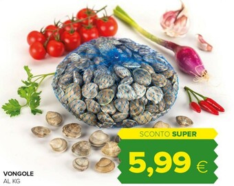 Tigre Vongole offerta