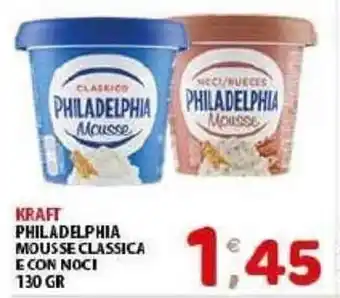 Mio Market Kraft Philadelphia Mouse Classica Econ Noci 130gr offerta
