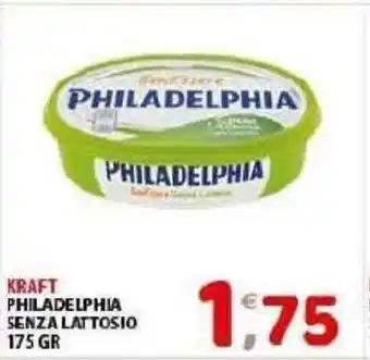 Mio Market Kraft Philadelphia Senza Lattosio 175gr offerta