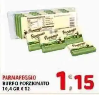 Mio Market Parmareggio Burro Porzionato 10,4gr x 12 offerta