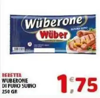 Beretta Wüber Wüberone di Puro Suino 250gr