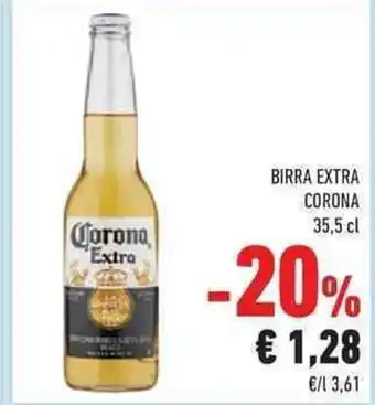 Conad Corona Birra Extra 35,5 cl offerta