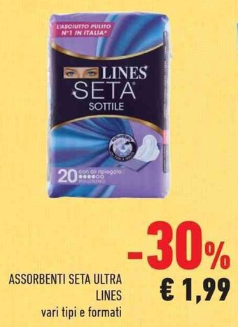 Conad Lines Assorbenti Seta Ultra offerta