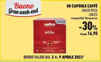 Lavazza 80 Capsule Caffè