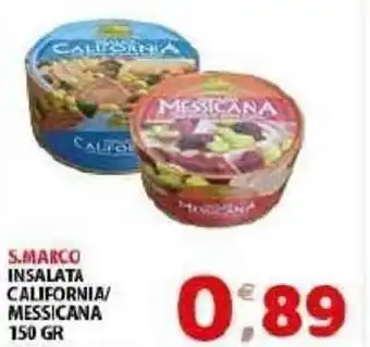 S.Marco Insalata California/Messicana 150gr